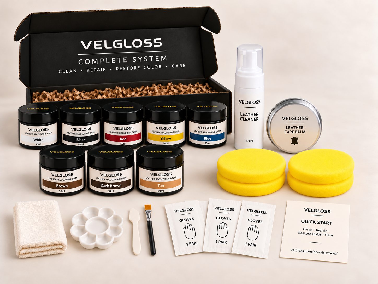Leather Couch Restoration Kit | VELGLOSS